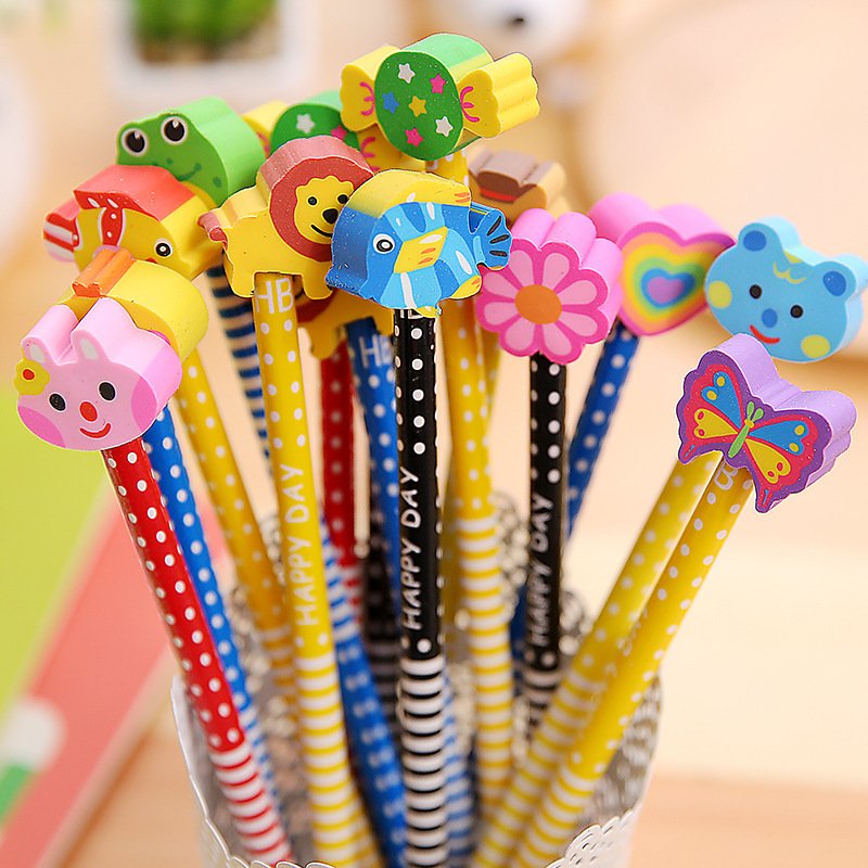 School Supplies Elementary School Award HB with Eraser Pencil Children's pencil