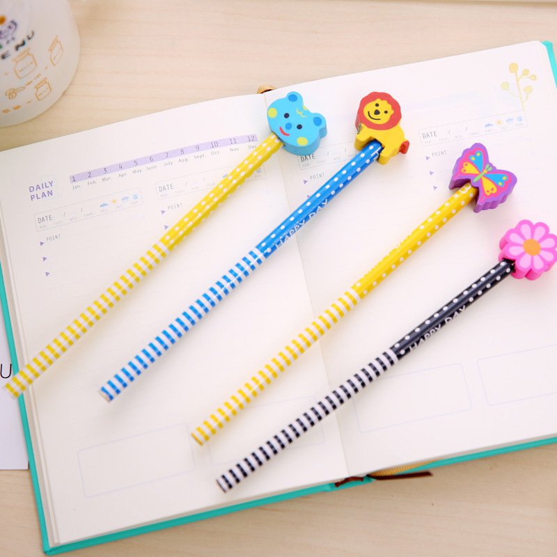School Supplies Elementary School Award HB with Eraser Pencil Children's pencil