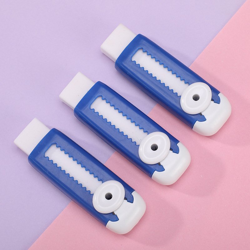Creative Push-Pull Eraser For Children'S Stationery Retractable Student Pencil Eraser Art Eraser Children'S Learning Supplies