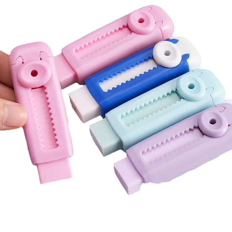 Creative Push-Pull Eraser For Children'S Stationery Retractable Student Pencil Eraser Art Eraser Children'S Learning Supplies