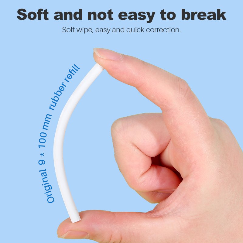 Press eraser Round pencil eraser Alternative stationery eraser
