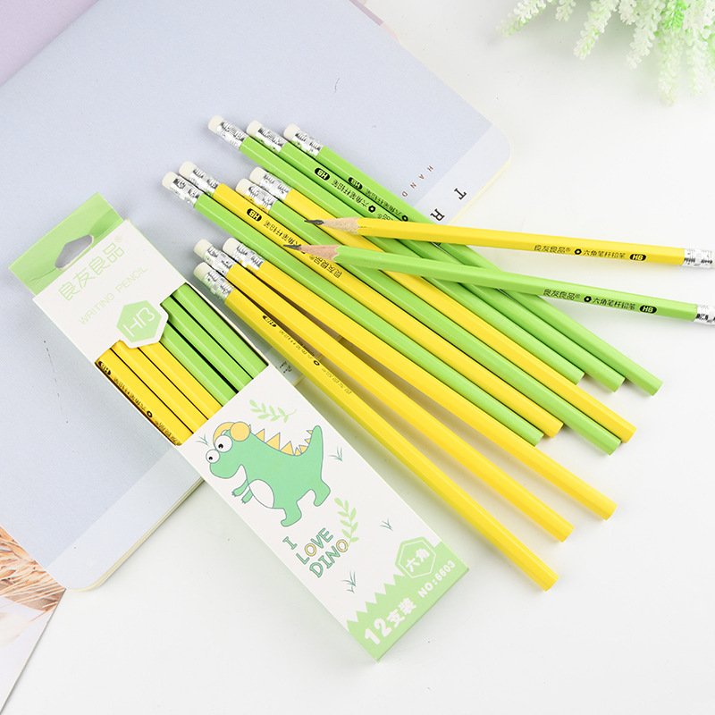 Wholesale Macaron Color Hb Pencil Sketch Wooden Pencils With Eraser For Children Student School Gift Sets