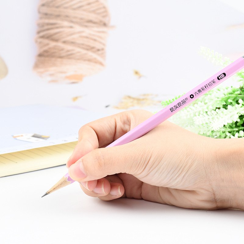 Wholesale Macaron Color Hb Pencil Sketch Wooden Pencils With Eraser For Children Student School Gift Sets