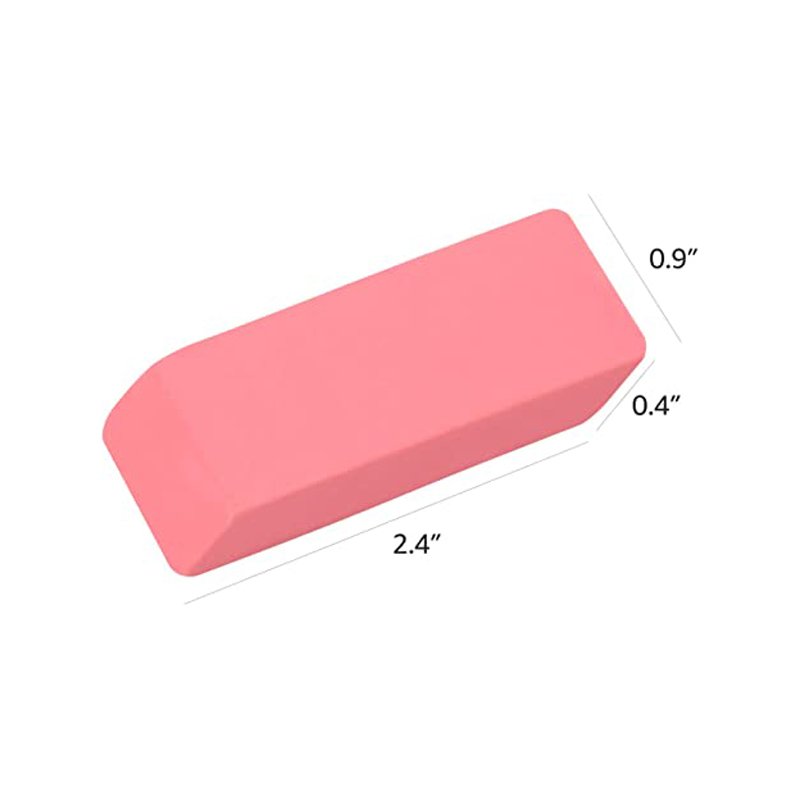 OEM Custom TPR Promotional School Office Stationery Kids Pencil Rubber Eraser