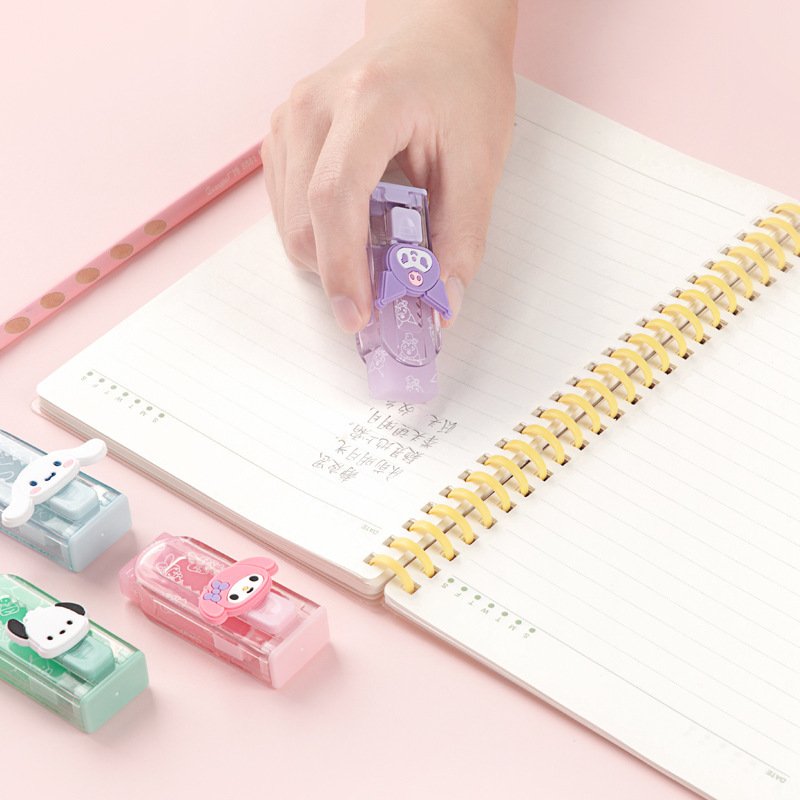 Cartoon push-pull eraser, good-looking and paper-friendly, student and children's environmentally friendly creative eraser