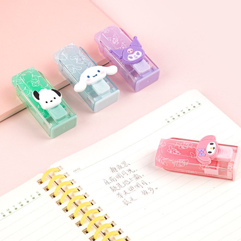 Cartoon push-pull eraser, good-looking and paper-friendly, student and children's environmentally friendly creative eraser