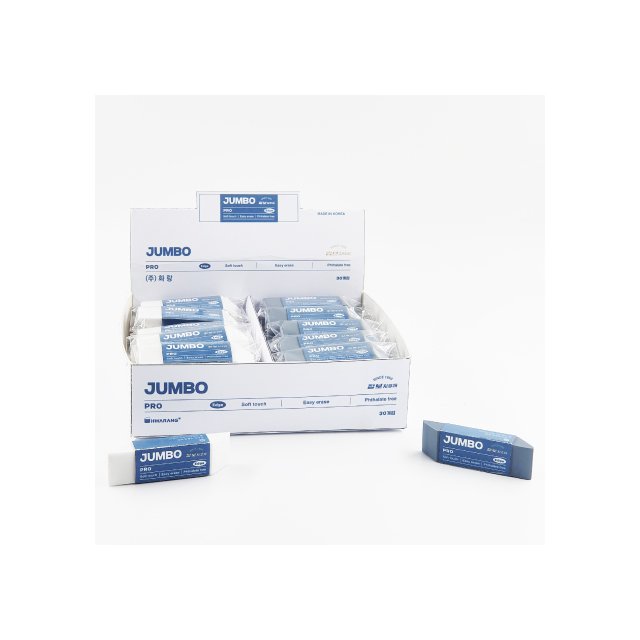safe productive JUMBO Pro White/blue comfortable Soft eraser Children's rubber stationery eraser with kids