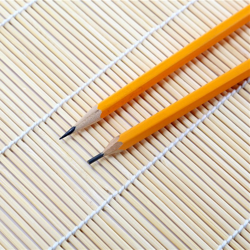 EN71/FSC standard wood Pencils Custom Logo Pencils with eraser