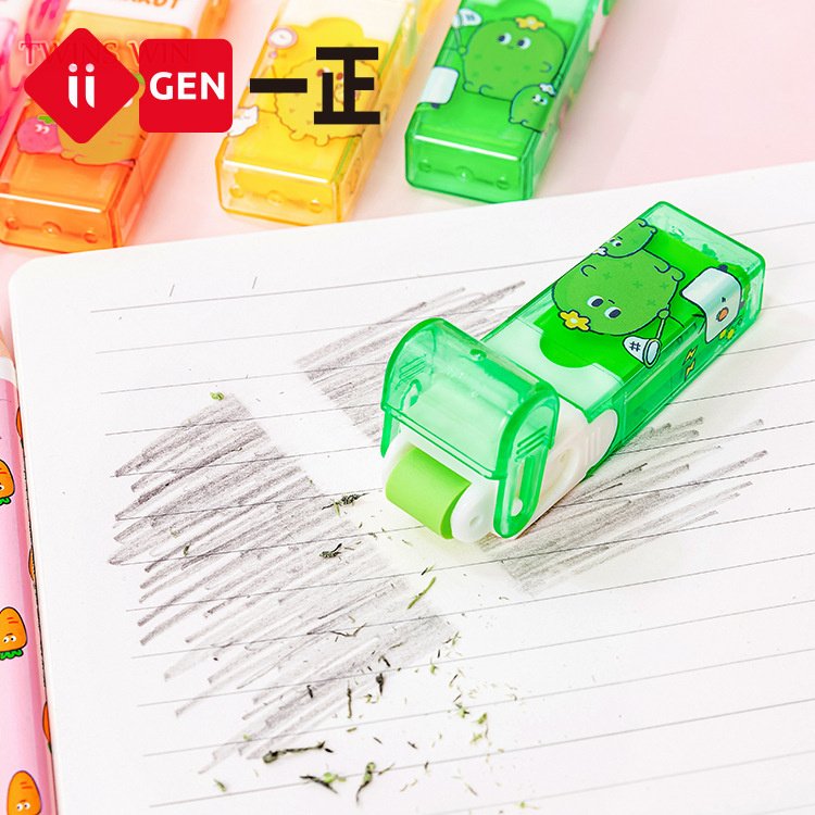 School Stationery Cartoon Pencil Eraser Cute Carrot Clean Eraser Student Eraser 714