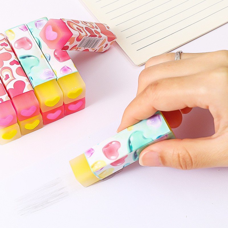 Hot Sale School Office Pencil Rubber Eraser Promotional Eraser For Children