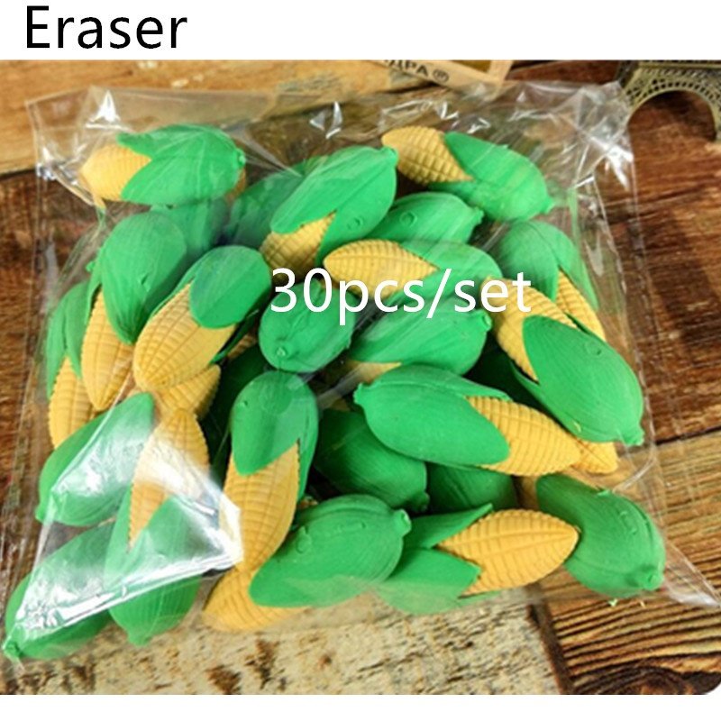 super cute Food Pencil Rubber Erasers Fruit Vegetable Erasers for Kids