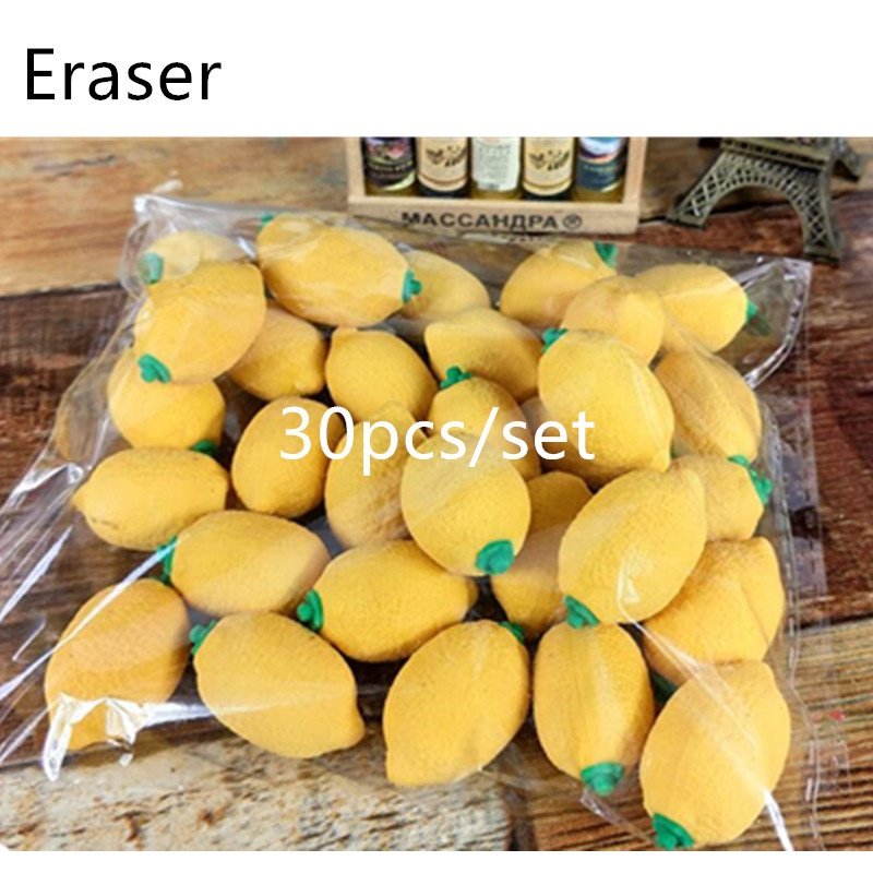 super cute Food Pencil Rubber Erasers Fruit Vegetable Erasers for Kids
