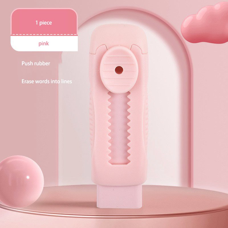 New style kawaii cream pencil clean and flawless eraser fancy stationery cute elementary school drawing erasers