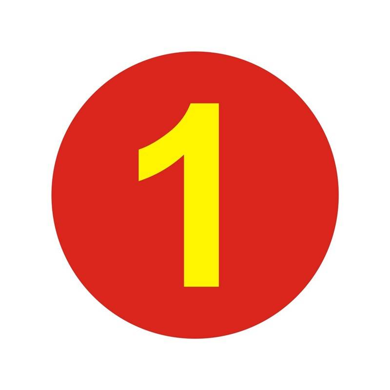 The table number card number pastes i brand digital card table number card table table table seat paste 1 set (1 to 10 numbers)
