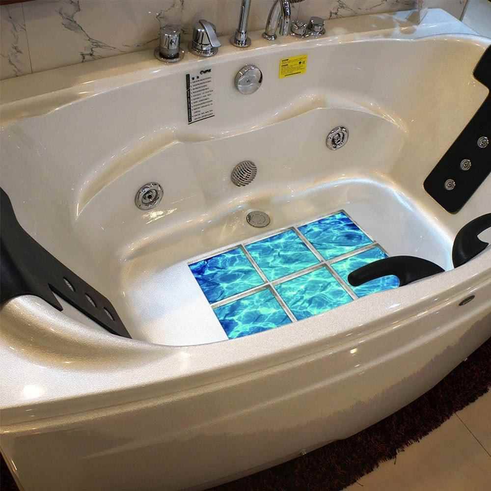 3D three -dimensional seawater bathtub self -stick anti -slip environmental protection sticker children's bathtub waterproof and wear -resistant bathroom stickers