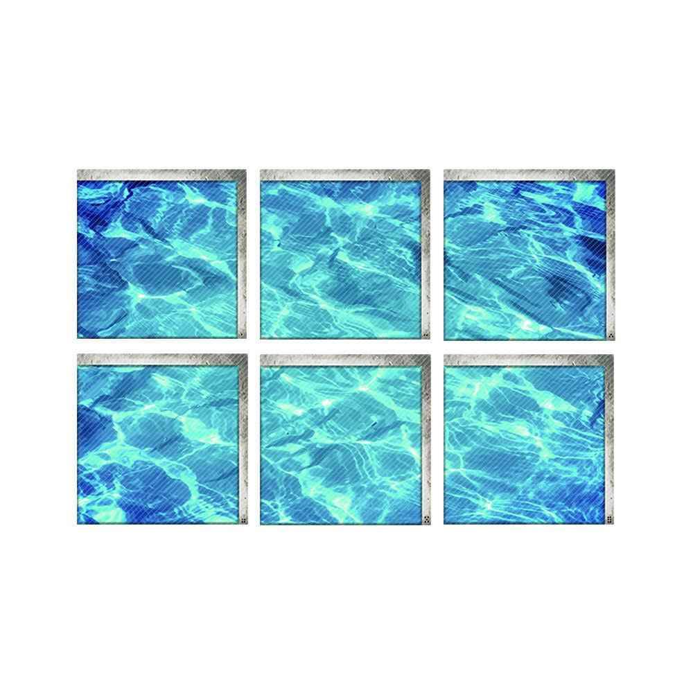 3D three -dimensional seawater bathtub self -stick anti -slip environmental protection sticker children's bathtub waterproof and wear -resistant bathroom stickers