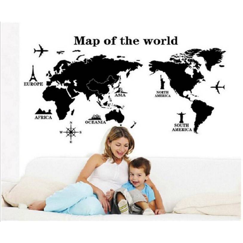 AY9133MAP sofa bedroom living room glass background wall can remove wall stickers
