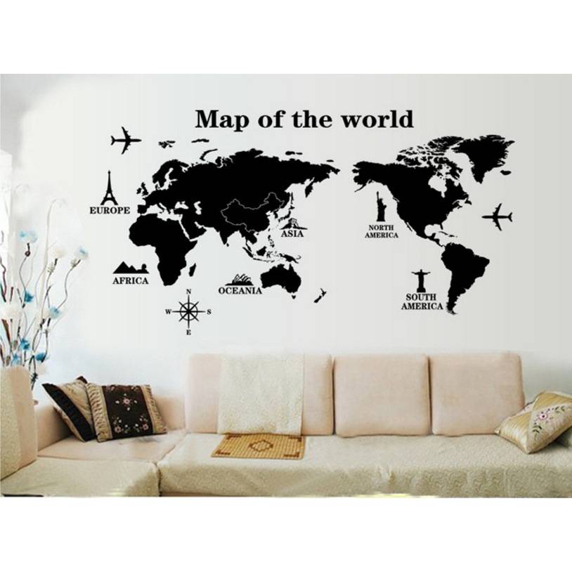 AY9133MAP sofa bedroom living room glass background wall can remove wall stickers