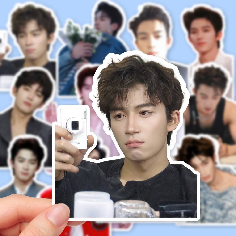 Wang Xingyue stickers, Mo Yu Yunyun Bronze High -definition waterproof mobile phone case hand account material decoration sticker non -drying stickers