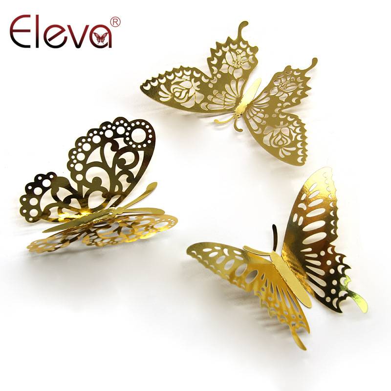 BUTTERFLY WALL, 3D-FREE, DOUBLE-SIDED, BUTTERFLY WALL PARTY
