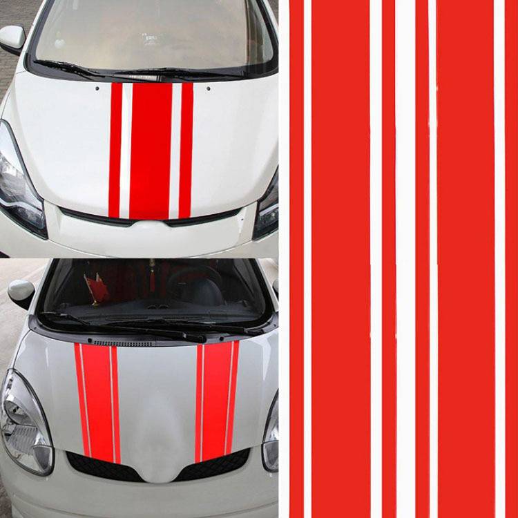 Hot -selling vehicle sticker stickers and turning auto furnaces 815 striped ethylene body paper pull flowers and paste stickers