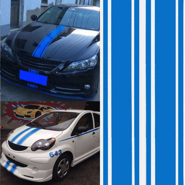 Hot -selling vehicle sticker stickers and turning auto furnaces 815 striped ethylene body paper pull flowers and paste stickers