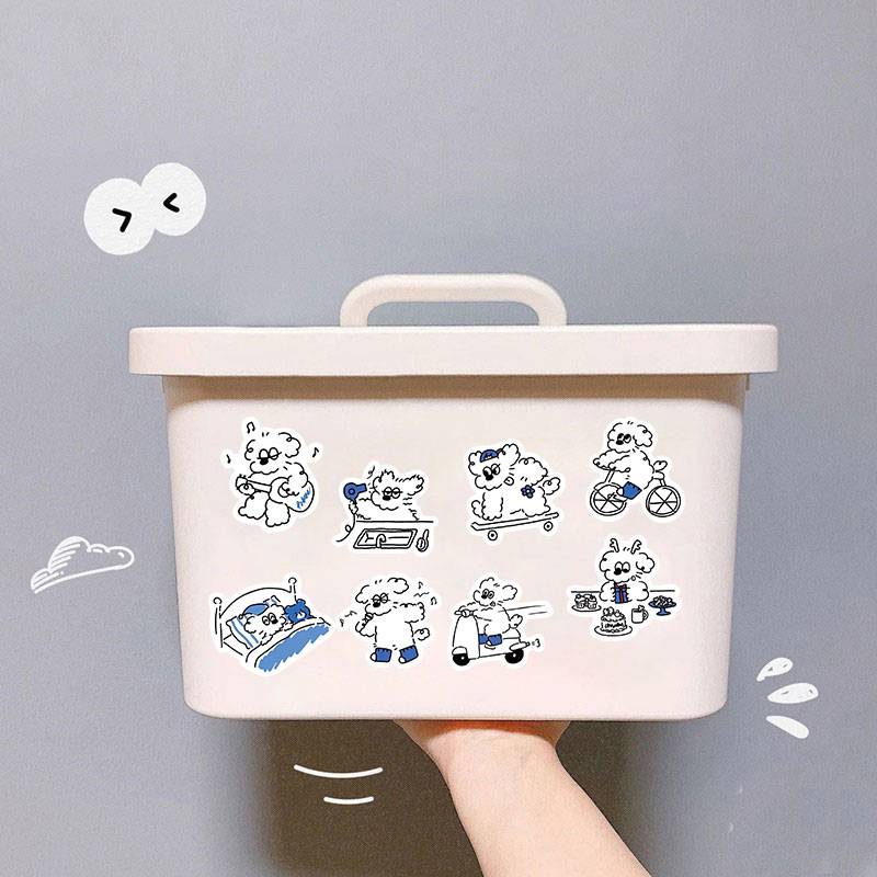 65 6 6 6 6 Korean simple ipad notebook luggage box stickers cartoon cute mobile phone shell sticker