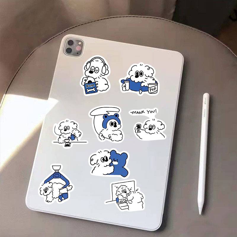 65 6 6 6 6 Korean simple ipad notebook luggage box stickers cartoon cute mobile phone shell sticker