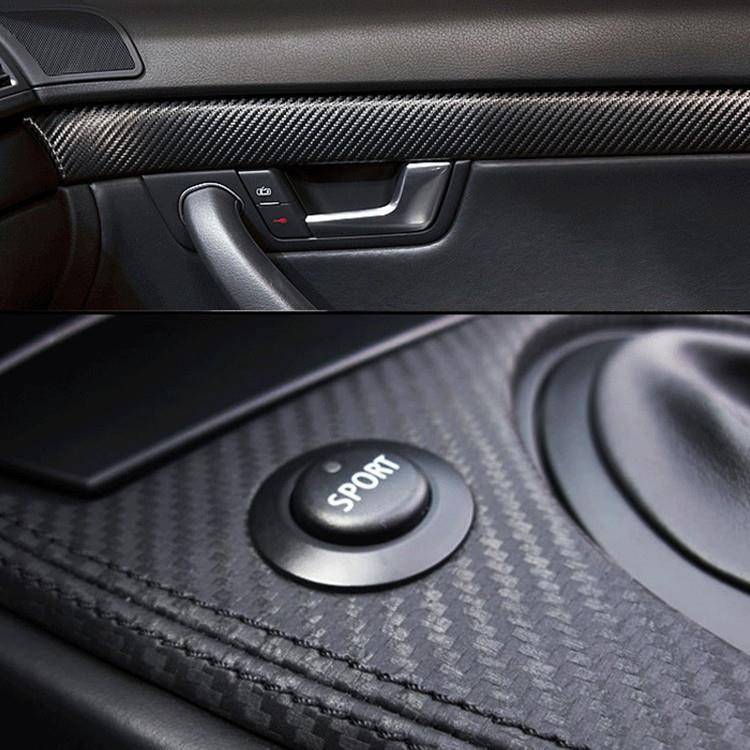Hot -selling car carbon fiber -modified color membrane carbon fiber membrane three -dimensional gas carbon fiber modified sticker film factory