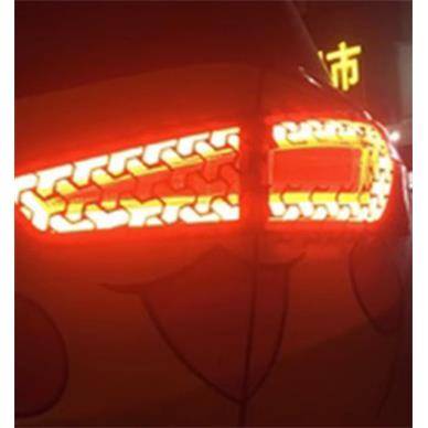 Factory direct selling car taillight honeycomb shape sticker taillight decoration modified car lamp cover sticker tail sticker