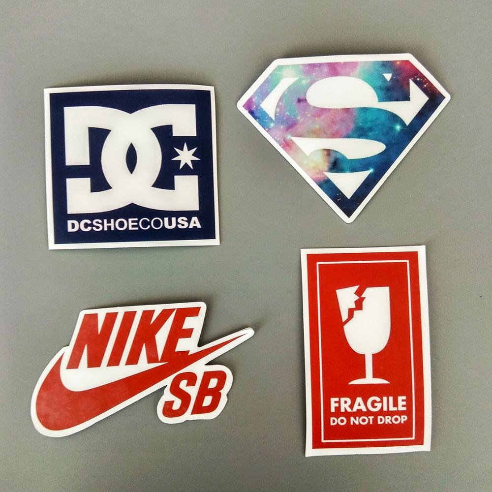 Custom Personalized Adhesive Vinyl Waterproof Stickers Individual Die Cut Logo Label for Promotion Cartoon Sticker