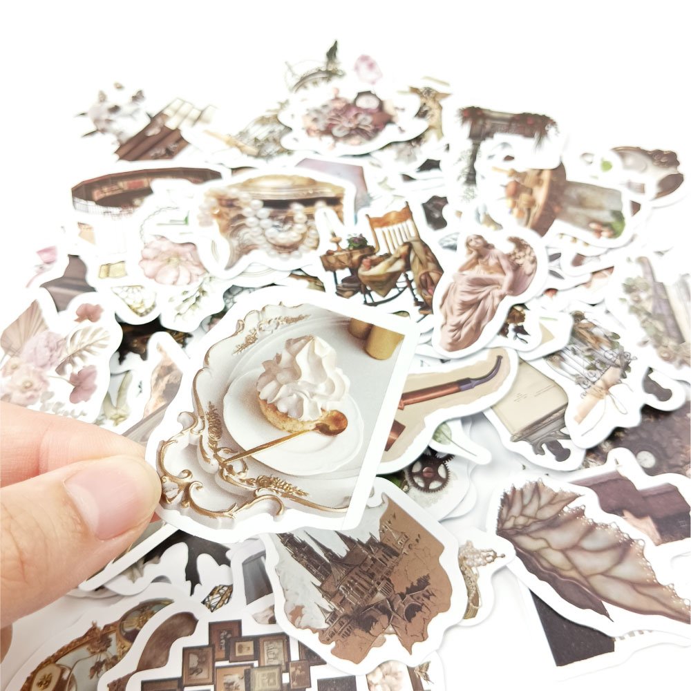 Factory custom waterproof pvc die cut sticker printed vinyl cartoon die cut stickers