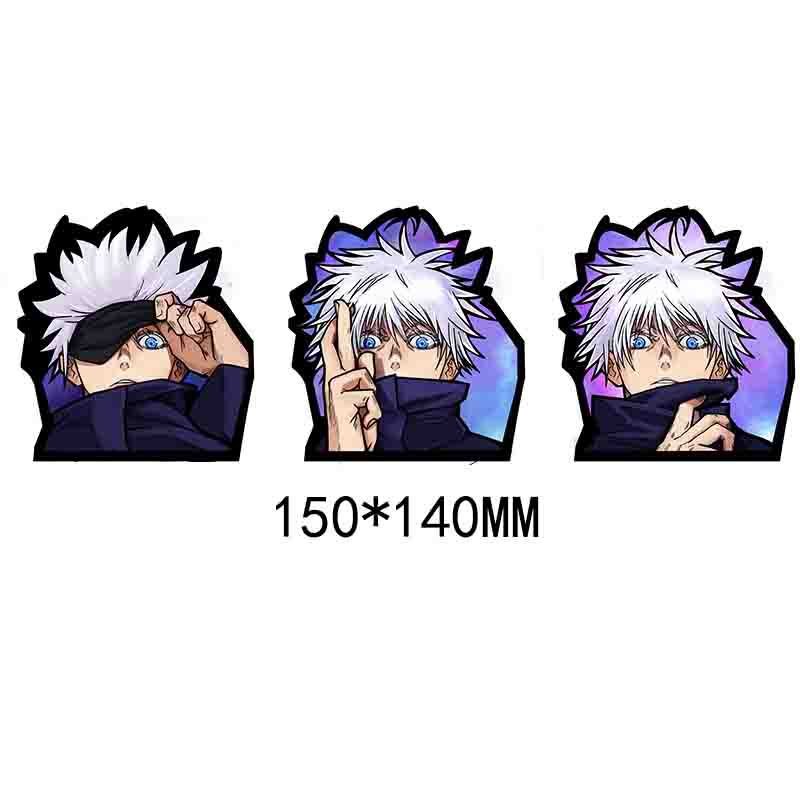New Cartoon Eco-friendly Motion Demon Slayer Waterproof 3D Car Stickers For Promotional Gifts