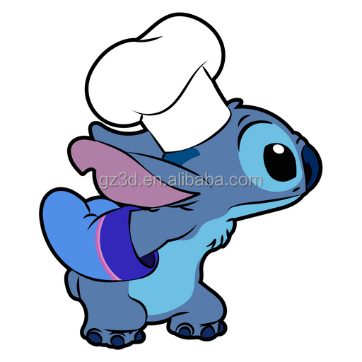 Custom Stitch Lenticular Anime 3D Sticker Car Anime Hot Sell Die Cut Stickers Motion Sticker