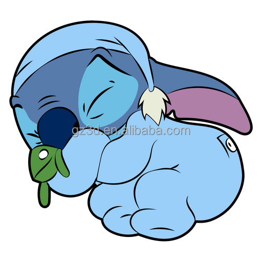 Custom Stitch Lenticular Anime 3D Sticker Car Anime Hot Sell Die Cut Stickers Motion Sticker