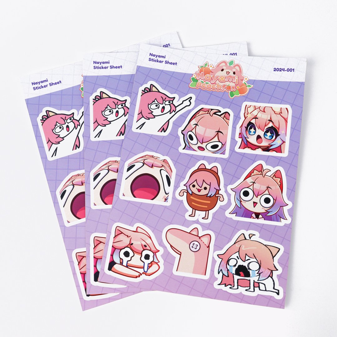 Printing Cartoon Die Cut Sticker Waterproof Vinyl A4 Waterproof Sticker Paper Custom Kiss Cut Sticker Sheet