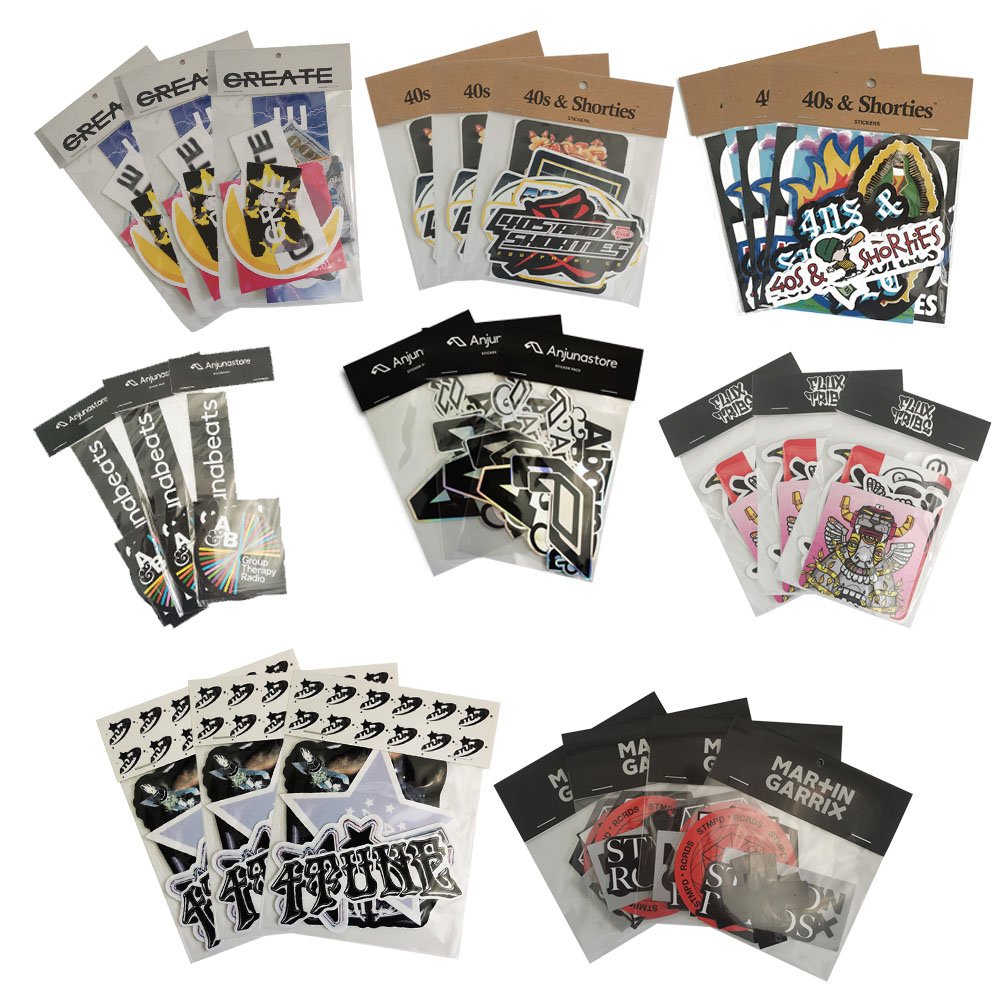 custom Personalized adhesive waterproof vinyl paper decorative cartoon sticker pack cute kiss cut sticker sheets