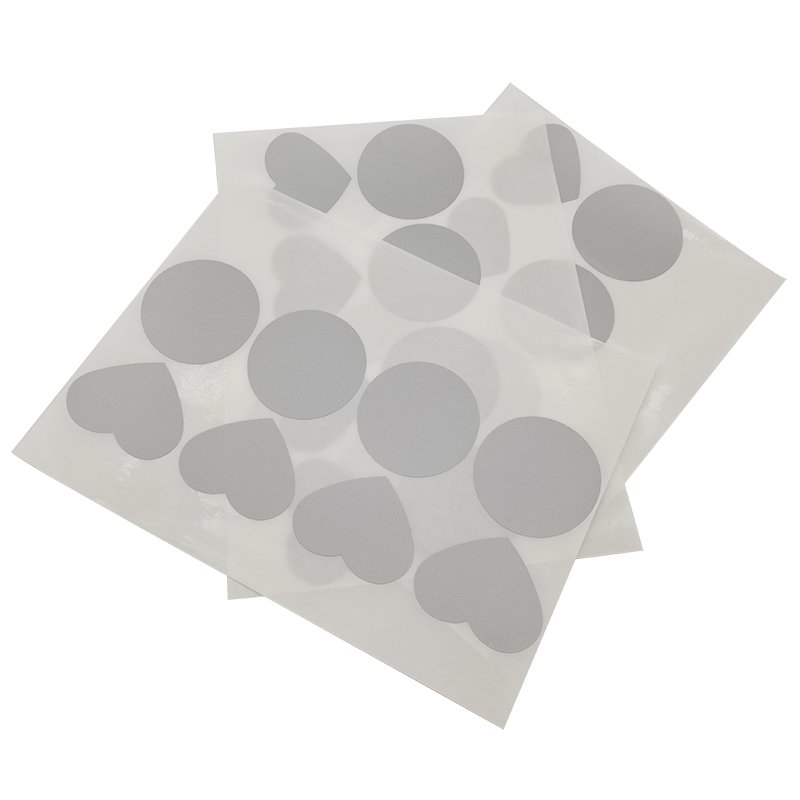 Cartoon Stickers Scratch Off Label Sticker Roll Heart Shaped Scratch Stickers