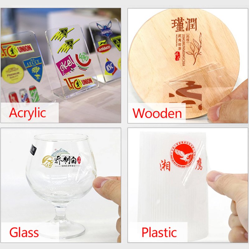 Customization Silver Metal Stickers for Crafts Glass Logo Furnitures Wood 3D Metallic Gold Sliver transfer