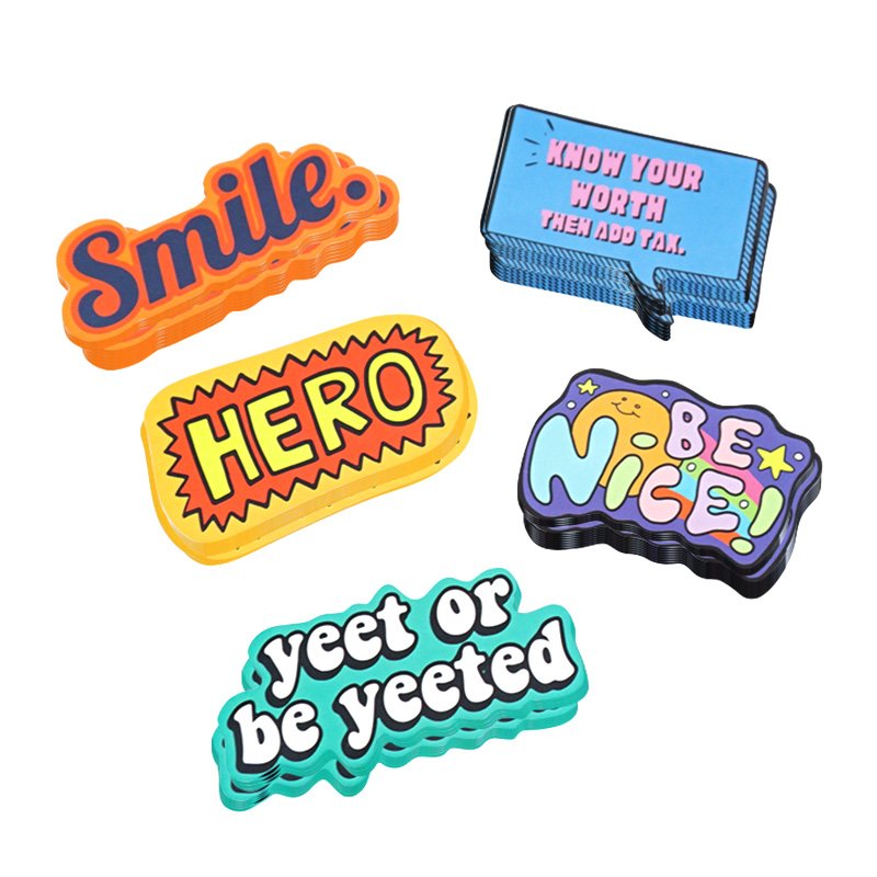 Anime Cute Sticker Waterproof Die Cut Printing Vinyl Pvc Cartoon Sticker