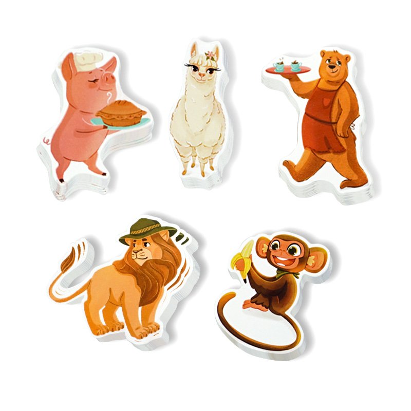 Anime Cute Sticker Waterproof Die Cut Printing Vinyl Pvc Cartoon Sticker