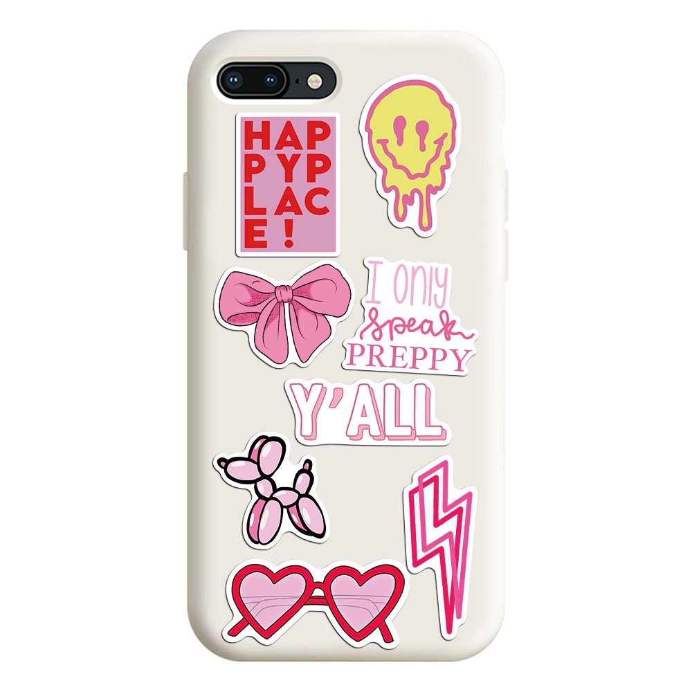 50pcs custom Cartoon Stickers Cute Waterproof Stickers waterproof Water Cup journal custom logo stickers