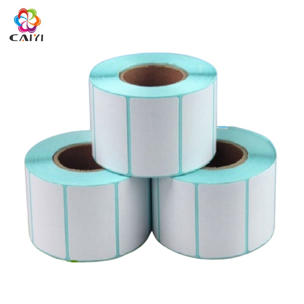 58x40mm, 58x60mm, etc. Thermal Scale Labels Scale Stickers Thermal Label Roll with Printing Or Blank White