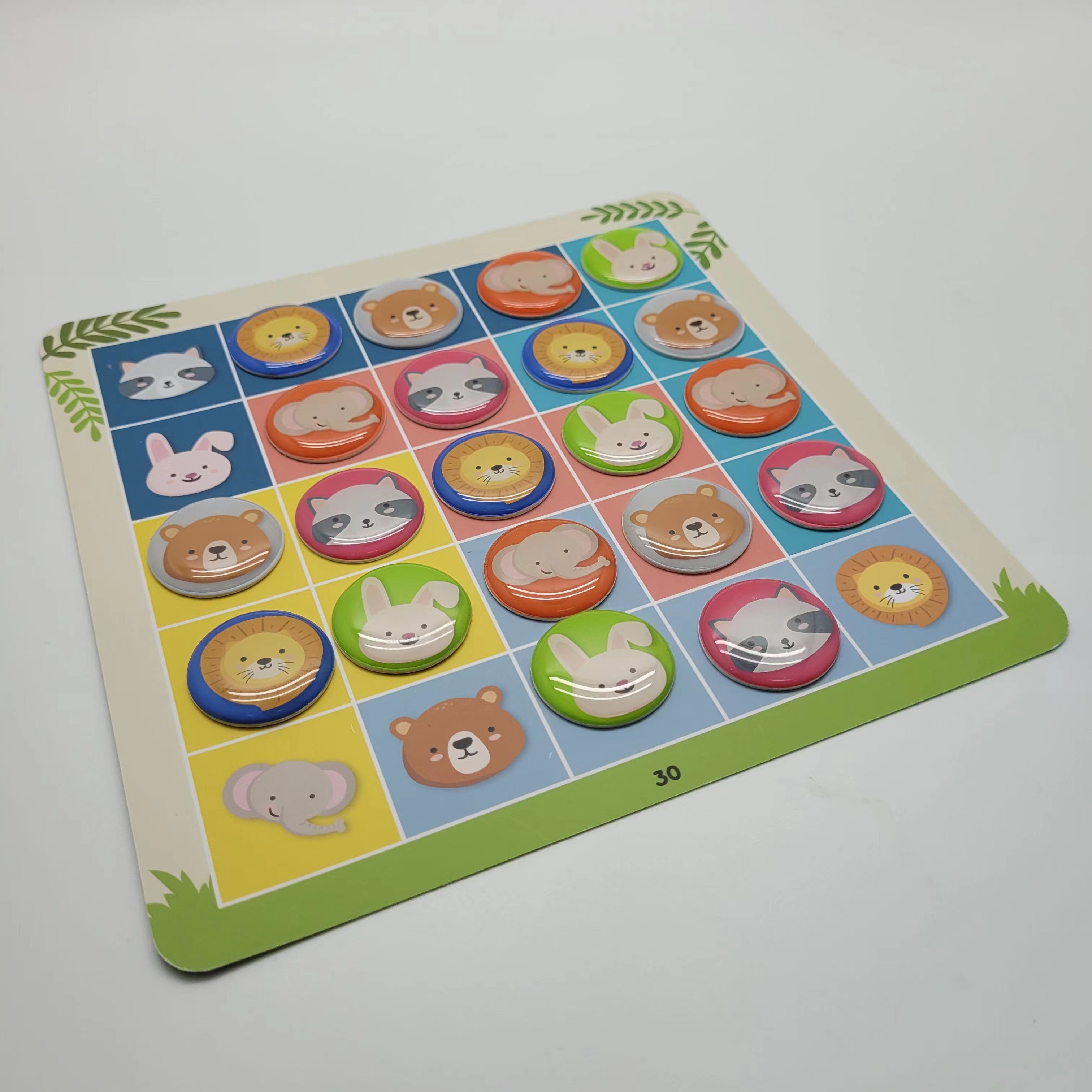 Party Time board game middle level TPE reusable TPR sticker washable custom ODM design waterproof vinyl sticker