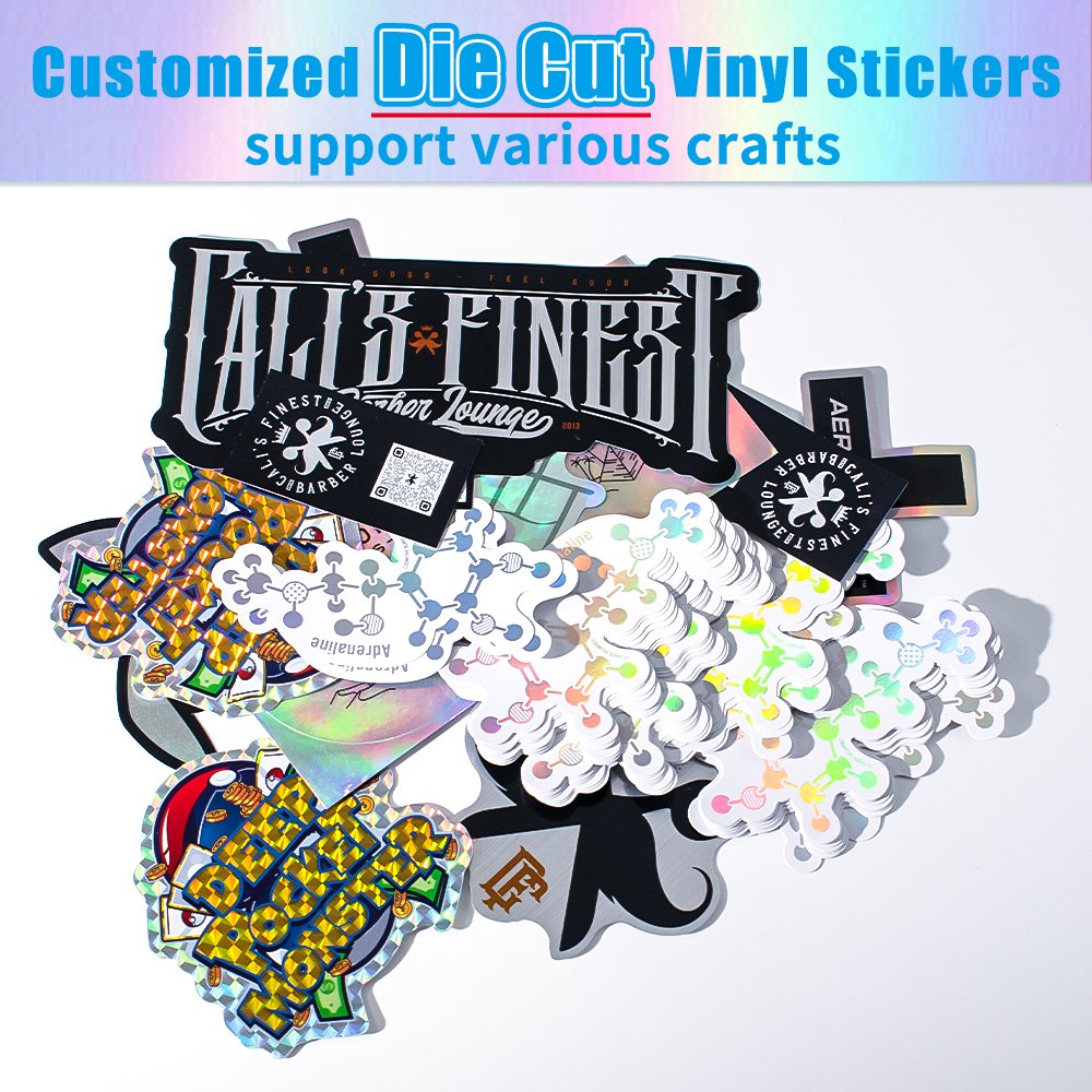 Custom Design Die Cut Waterproof Vinyl Stickers Pack Korean Version Custom Die Cut Cartoon Stickers For Laptop