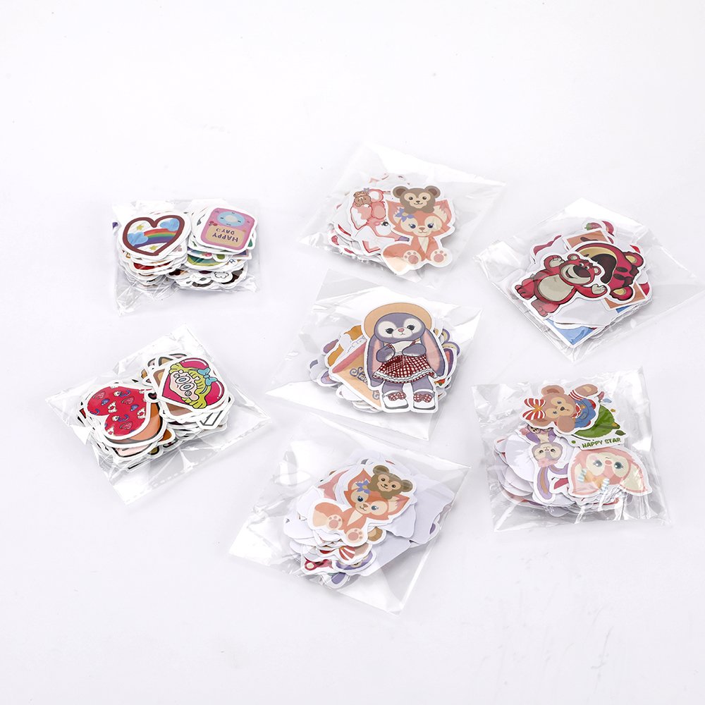 New Arrival Children'S Stickers Custom Printing Cute Diy Decorative Stickers Mobile Phones Creative Kawaii Cartoon Sticker