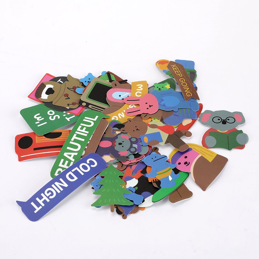 New Arrival Children'S Stickers Custom Printing Cute Diy Decorative Stickers Mobile Phones Creative Kawaii Cartoon Sticker