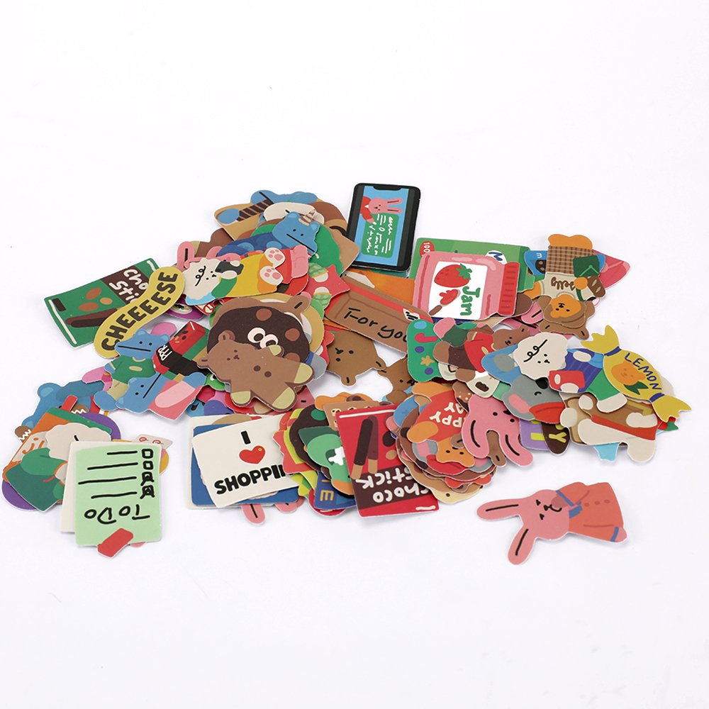 New Arrival Children'S Stickers Custom Printing Cute Diy Decorative Stickers Mobile Phones Creative Kawaii Cartoon Sticker