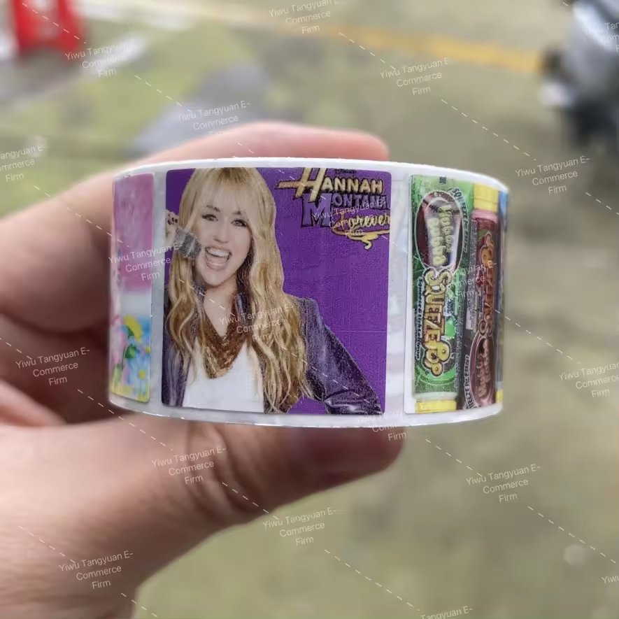 Custom Sticker Creator Cartoon 500 Per Roll Teacher Motivational Stickers Decals Printing Label Student Cute Decorative Sticker