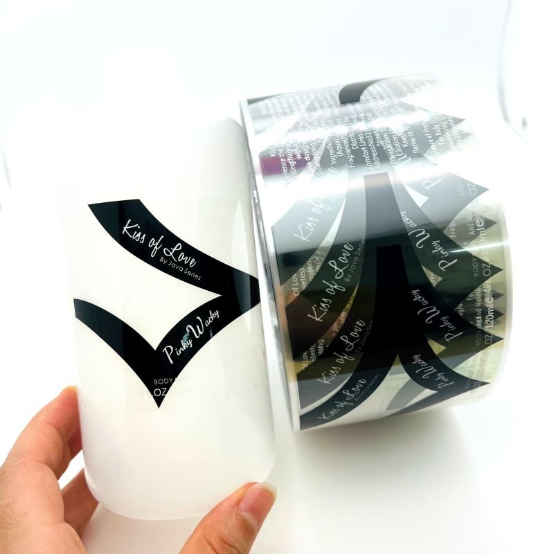 Hot sales personalized honey jar biodegradable sticky stickers etiquette autocolante sticky roll